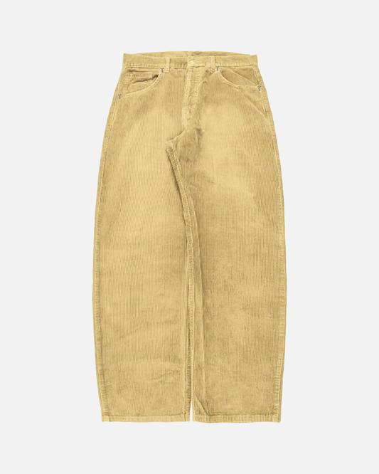Beige Dynasty Cord Pants